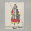 Vereenigde Provincien der Nederlanden. [Pikeur  Regim. K...?]  1670