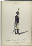 España, Capitaine [ ] Regiment de Infanterie a Linie Madrid, 1810