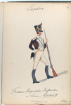 España, Primero Regiment Infanterie et Linie Madrid 1810
