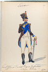 España, Tus Officier T[ ] Regiment Infanterie Linie Toledo 1810