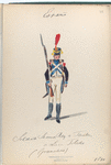 España, Soldaat Second Reg et Tan[... ] a Line Toledo (Grenadier)