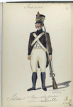 España, Soldaat 1' Regiment Infanterie Line Sevilla 1810