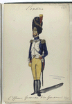 España, Officier Grenadier Kon Garde 1810