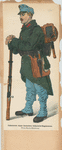Infanterist eines deutschen Infanterie-Regimentes (Winter-Marsch-Adjustierung)