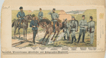 Geniestab, Pioniertruppe, Gisenbahen und Telegraphen Regiment