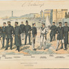 Naval officers and sailors, 1897