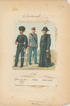 Officier des Armeestands, Parade; Invalide; Militär-Kaplan