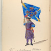 Vereenigde Provincien de Nederlanden. Vaandel Infanterie Regiment Waldeck. 1691