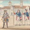 General, Hauptman, Sergent, Grenadier, Füseliere.  1718-1740