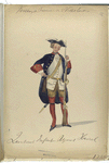 Vereenigde Provincien der Nederlanden.  [Luitenant? Infanterie Regiment ]. 1725