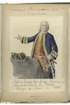 Vereenigde Provincien der Nederlanden. Andreas August Graaf van Praetorius Generaal Commandant der Vesting Bergen op Zoom in 1747