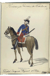 Vereenigde Provincien der Nederlanden. Waalsche Dragonder Regiment d'Olne. 1747