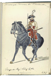 Vereenigde Provincien der Nederlanden. Dragonder Regiment Saksen Gotha. 1747