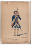 Vereenigde Provincien der Nederlanden.  Landgraf Hessische Infanterie Regiment : Landgraf... 1749