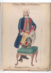 Vereenigde Provincien der Nederlanden. Officier [....] 1749