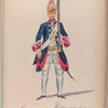 Vereenigde Provincien der Nederlanden. Grenadier der Hollandsche Guardes. 1750