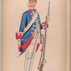 Vereenigde Provincien der Nederlanden. Grenadier der Hollandsche Guardes. 1750