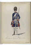 Vereenigde Provincien der Nederlanden. Zwitserse Guardes Grenadier. 1750