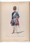 Vereenigde Provincien der Nederlanden. Zwitserse Guardes Grenadier. 1750