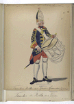 Vereenigde Provincien der Nederlanden. Tambor, Hollandsche Guardes. 1750