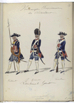 Vereenigde Provincien der Nederlanden.  Kolonel, Grenadier [en] Fuselier der Zwitserse Guardes. 1750