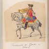 Vereenigde Provincien der Nederlanden. Trompetter der gardes te Paard. 1750