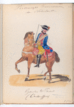 Vereenigde Provincien der Nederlanden. Garde te Paard (Onderofficier). 1750