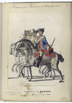 Vereenigde Provincien der Nederlanden. Guardes Dragonders. 1752
