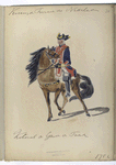 Vereenigde Provincien der Nederlanden. Kolonel de Guardes te Paard. 1752