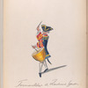 Vereenigde Provincien der Nederlanden. Trommelslager der Zwitserse Guardes. 1752