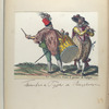 Le tamborin devant le porteur de lenseigne [Vereenigde Provincien der Nederlanden : tamboer en pijper v Rugelweger [?], 1580]