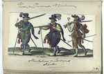 Les muskettiers Vereenigde Provincien der Nederlanden: musketier d compagnie schutters, 1580