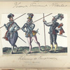 Le piqueniers [Vereenigde Provincien der Nederlanden: pikeurs [?] de Burgehregen [?], 1580]