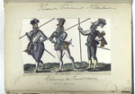 Le piqueniers [Vereenigde Provincien der Nederlanden: pikeurs [?] de Burgehregen [?], 1580]