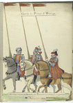 Garde du Prince d'Orange: sous les ordres de Monsieur de Famars, lieutenant, en garnison à Malines vers 1580