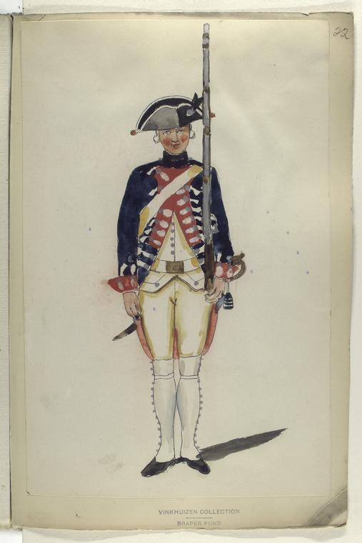 Infanterie Regiment Oranje-Nassau Junior. 1753 - NYPL Digital Collections