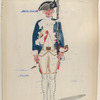 Infanterie Regiment Evertsen. R. no. 3.  1753