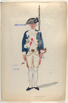 Infanterie Regiment Evertsen. R. no. 3.  1753