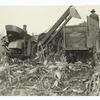 Husking Corn by Machinery.