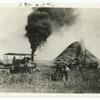 A Thresher with Wind Stacker.