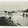 Hauling a Salmon Seine in Columbia.