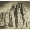 El Morro Rock with Onate's Inscription, 1606.