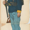 Infanterist eines deutschen Infanterie-Regime[ntes] (Parade)