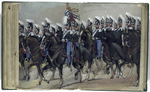 Luxemburgisches Kontingent, Jäger zu Pferd. 1842-47