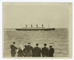 Steamship Olympic, first vessel employing reciprocating and turbine engines.