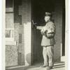 Delivery of mail.
