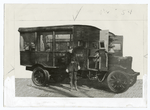 United States Mail motor truck.