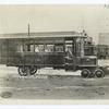 Motor Bus used on Railway Tracks, Texas City, Texas.
