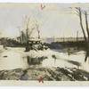 Fording a stream.