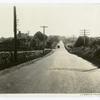 A bituminous concrete road in Rhode Island.